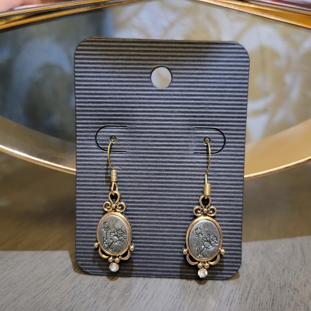 Rose Stone Earrings
